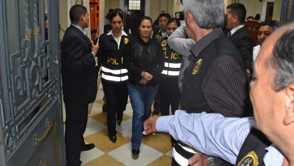 Keiko Fujimori, en prisión preventiva Keiko Fujimori, en prisión preventiva
