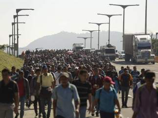 Caravana de migrantes a EE UU