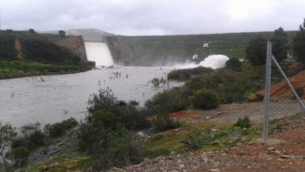 El embalse del Jarrama, en la provincia de Huelva El embalse del Jarrama, en la provincia de Huelva