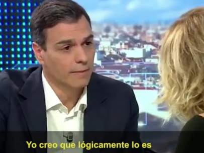 Pedro Sánchez, en Antena 3