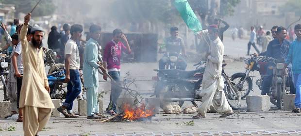 Manifestaciones islamistas en Pakistán