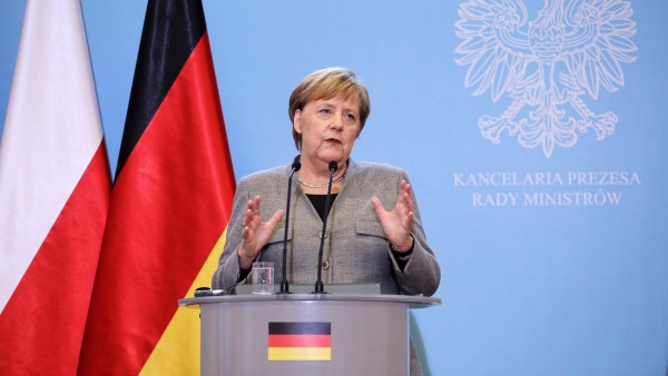Angela Merkel en Polonia Angela Merkel en Polonia