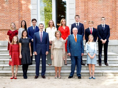 Familia real en el cumpleaños de Sofía