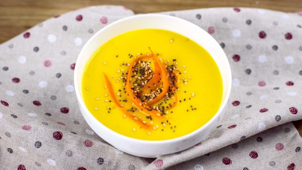 Crema de zanahoria y puerro Crema de zanahoria y puerro