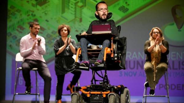 Pablo Echenique en un acto Pablo Echenique en un acto