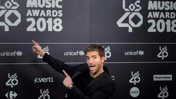 Pablo Alborán en Los40 Music Awards Pablo Alborán en Los40 Music Awards