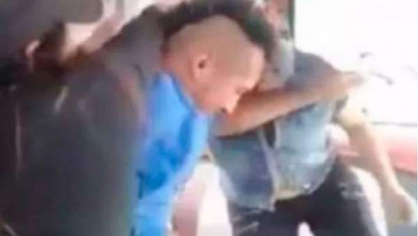 El ladrón golpeado El ladrón golpeado