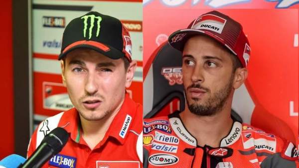 Lorenzo y Dovizioso Lorenzo y Dovizioso