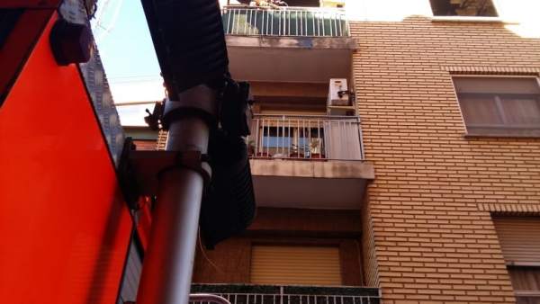 Incendio en un edificio de Aldaia Incendio en un edificio de Aldaia