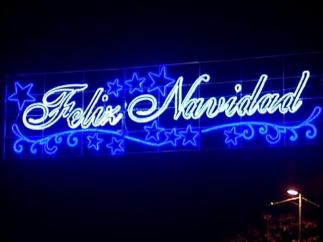 Luces de Navidad en Estepa