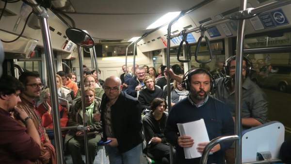 El programa 'Font de Misteris', de IB3 Ràdio, en directo desde bus de Palma El programa 'Font de Misteris', de IB3 Ràdio, en directo desde bus de Palma