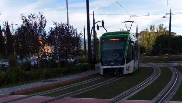 Metro de Granada tras el accidente Metro de Granada tras el accidente