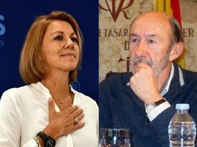 Cospedal y Rubalcaba