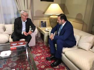 Reunión entre Ábalos y Ribó