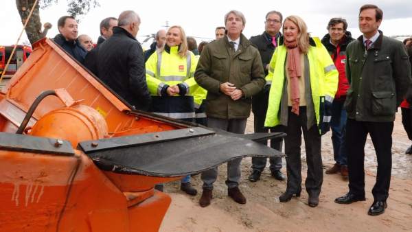 El presidente regional Ángel Garrido presenta el Plan de Inclemencias Invernales en La Cabrera El presidente regional Ángel Garrido presenta el Plan de Inclemencias Invernales en La Cabrera