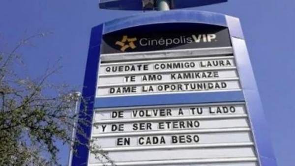 Mensaje en Cinépolis VIP Mensaje en Cinépolis VIP