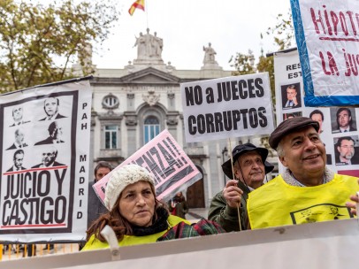 Concentración frente al Supremo