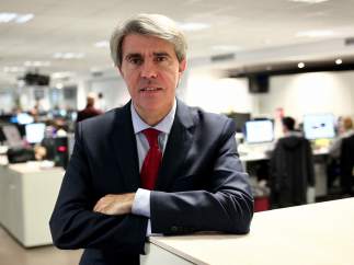 El presidente de la Comunidad de Madrid, Ángel Garrido, en la redacción de 20MINUTOS.