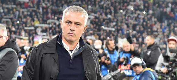 Jose Mourinho, en el estadio de la Juventus.