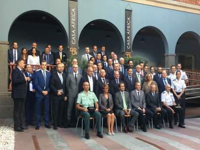 Reunión de coordinación del Frontex en Casa África