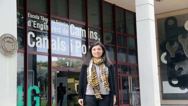 La profesora de la UPV Tatiana García La profesora de la UPV Tatiana García