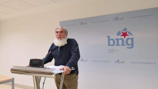 El diputado del BNG Xosé Luis Rivas 'Mini' El diputado del BNG Xosé Luis Rivas 'Mini'