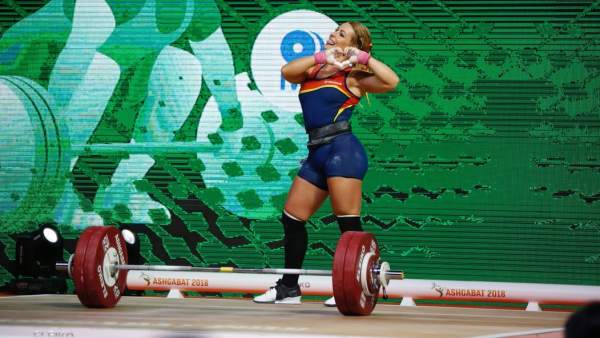 Lydia Valentín sigue haciendo historia en el Mundial de Turkmenistán Lydia Valentín sigue haciendo historia en el Mundial de Turkmenistán