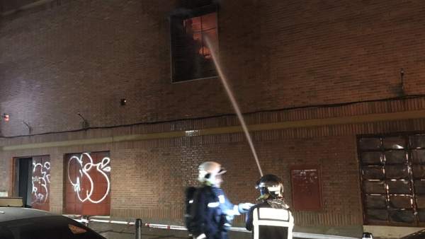 Incendio en una iglesia adventista de Torrejón Incendio en una iglesia adventista de Torrejón
