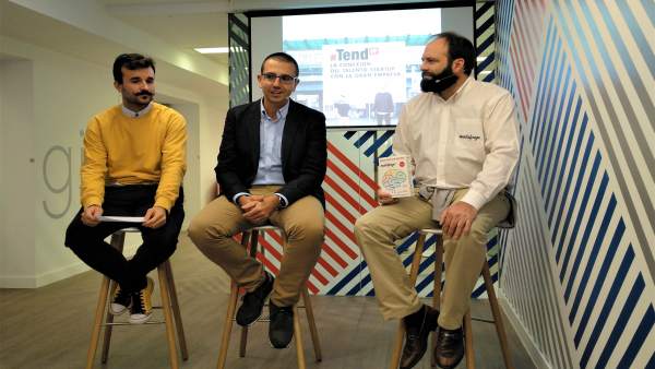 Pedro Lozano, Toño Ruiz y Lorenzo Pastor este viernes en EspacioXPlora Ibercaja. Pedro Lozano, Toño Ruiz y Lorenzo Pastor este viernes en EspacioXPlora Ibercaja.