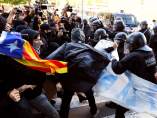 Cargas de los Mossos contra los CDR