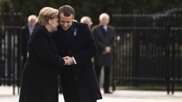 Merkel y Macron Merkel y Macron