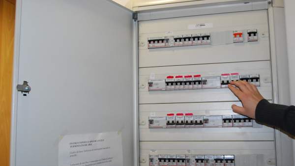 Contador de luz. Contador de luz.