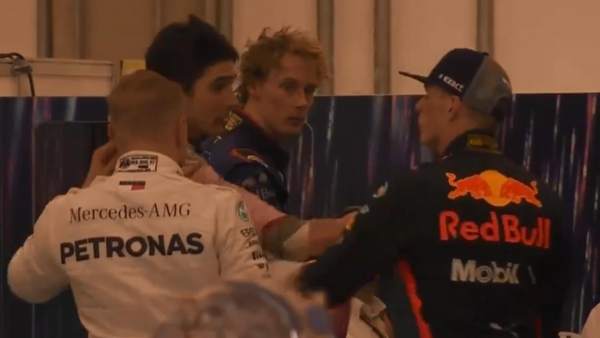 Ocon y Verstappen Ocon y Verstappen