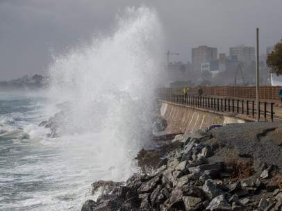 Temporal en Barcelona