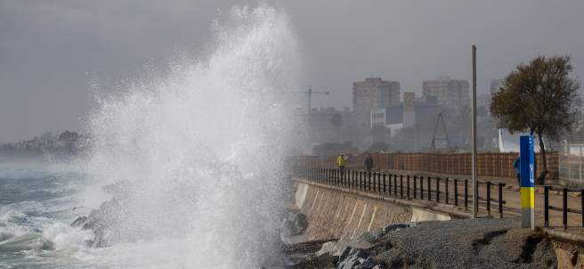 Temporal en Barcelona