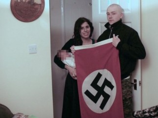 Adam Thomas y Claudia Patatas, la pareja de neonazis