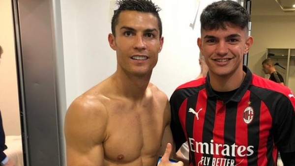 Raoul Bellanova, Cristiano y Chiellini Raoul Bellanova, Cristiano y Chiellini