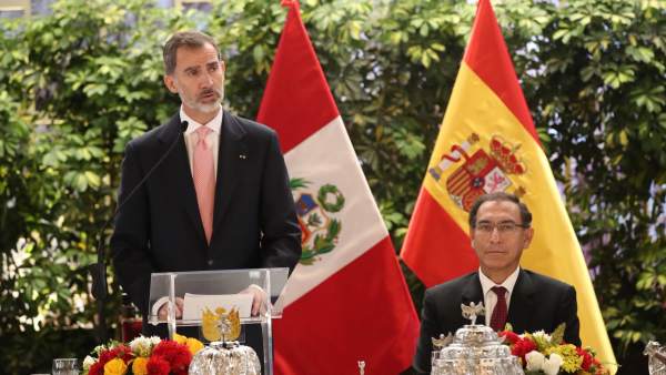 El Rey Felipe VI en Perú El Rey Felipe VI en Perú