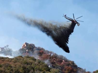 Luchando desde el aire en Malibú