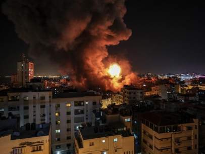 Bombardeo israelí sobre Gaza