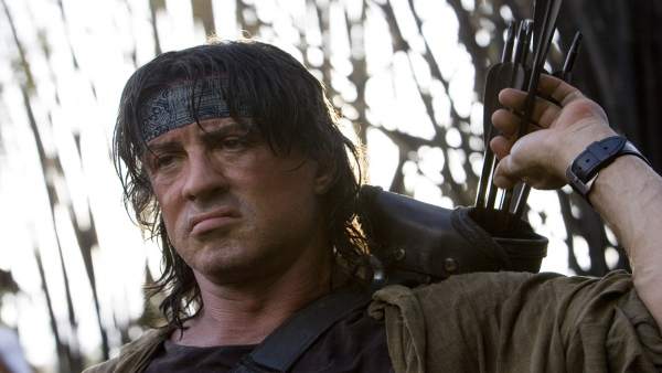 Sylvester Stallone en Rambo Sylvester Stallone en Rambo