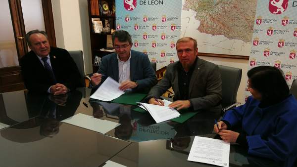 Reunión en la Diputación de León con el Ayuntamiento de Jiménez de Jamuz. 13-11 Reunión en la Diputación de León con el Ayuntamiento de Jiménez de Jamuz. 13-11