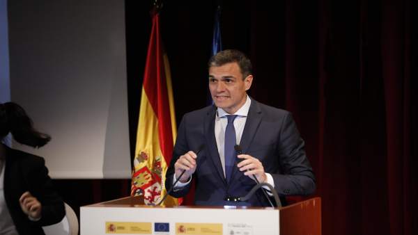 Presidente del Gobierno, Pedro Sánchez, en encuentro '+Futuro +Progreso = +FP' Presidente del Gobierno, Pedro Sánchez, en encuentro '+Futuro +Progreso = +FP'