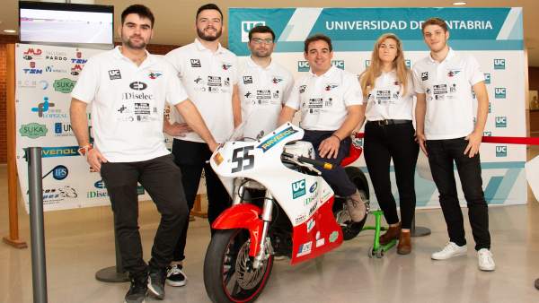 Presentación de la moto de competición Presentación de la moto de competición