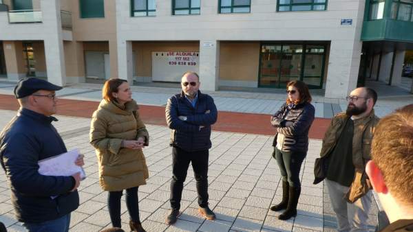 Pilar Vicente se reúne con vecinos de Pinar de Jalón Pilar Vicente se reúne con vecinos de Pinar de Jalón