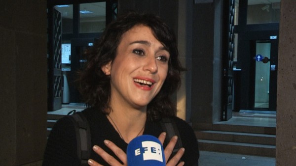 Juana Rivas, a la salida del juzgado después de la vista de su hijo mayor Juana Rivas, a la salida del juzgado después de la vista de su hijo mayor