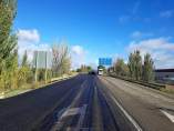 Obras de seguridad en la A-4075