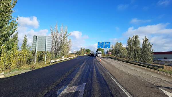 Obras de seguridad en la A-4075 Obras de seguridad en la A-4075