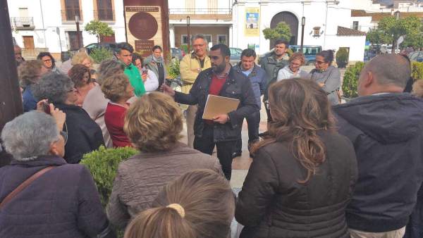 El portavoz del PP en la Diputación de Cádiz, José Loaiza, en Algar El portavoz del PP en la Diputación de Cádiz, José Loaiza, en Algar
