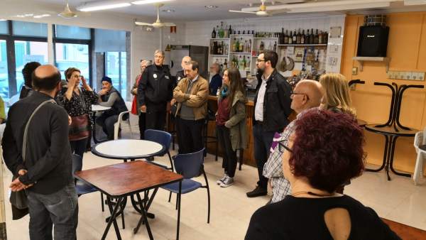 Noguera visita el barrio de Les Cadenes en la Playa de Palma Noguera visita el barrio de Les Cadenes en la Playa de Palma